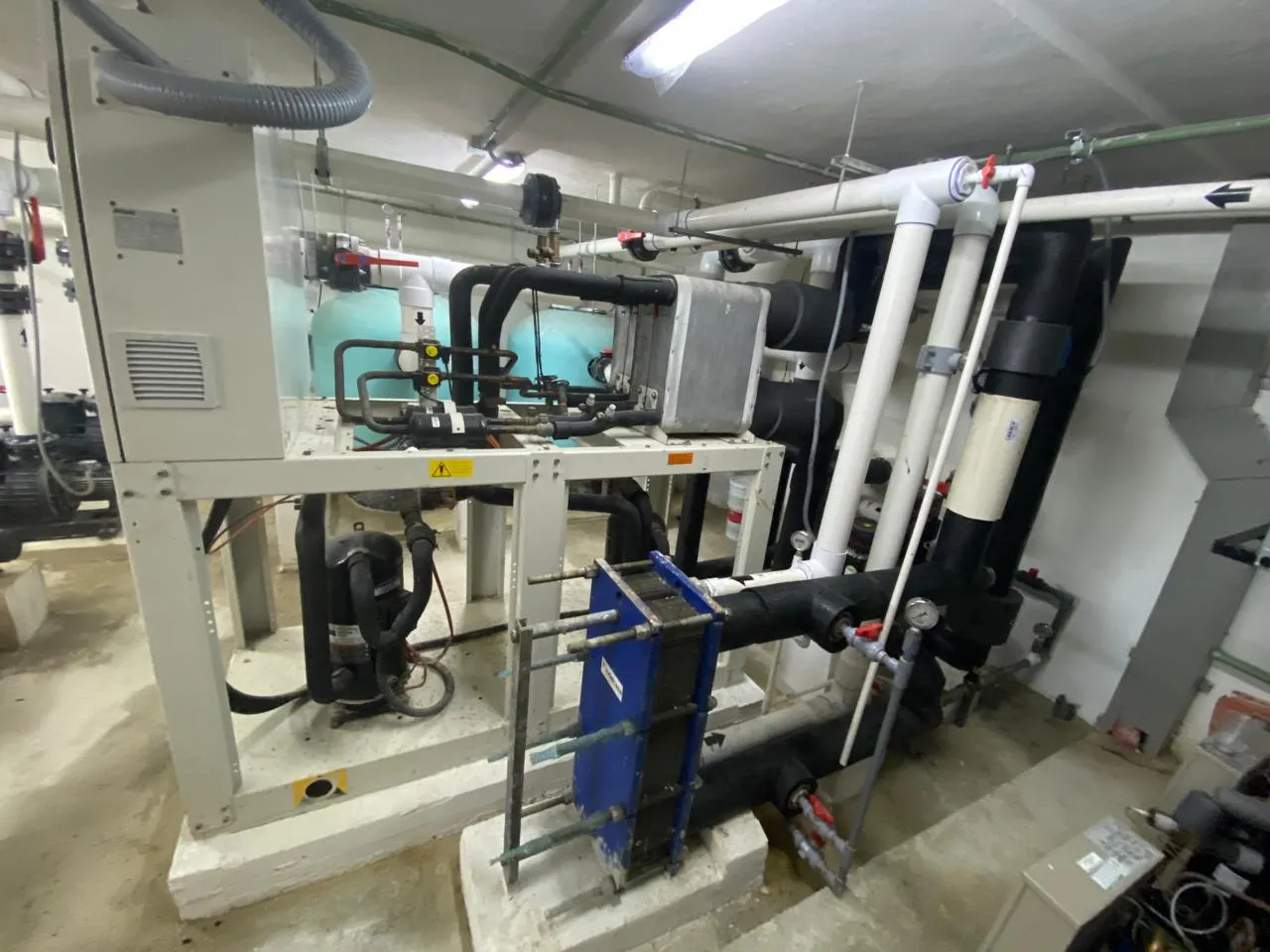 Equipo de calentamiento y enfriamiento