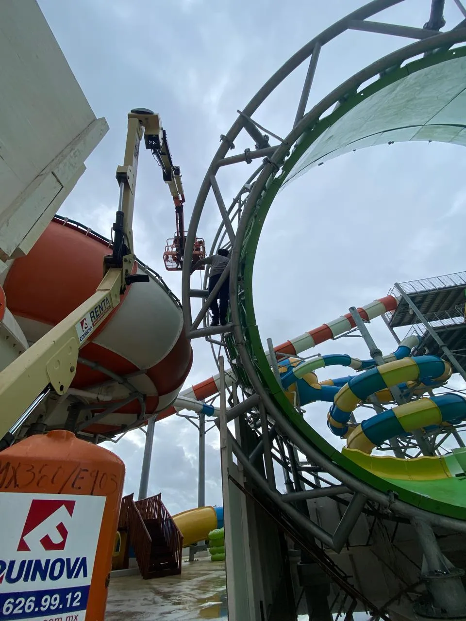 Maquinaria para instalación