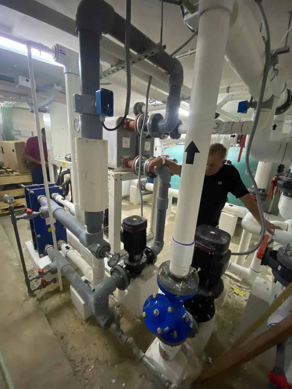 Instalaciones de bombas