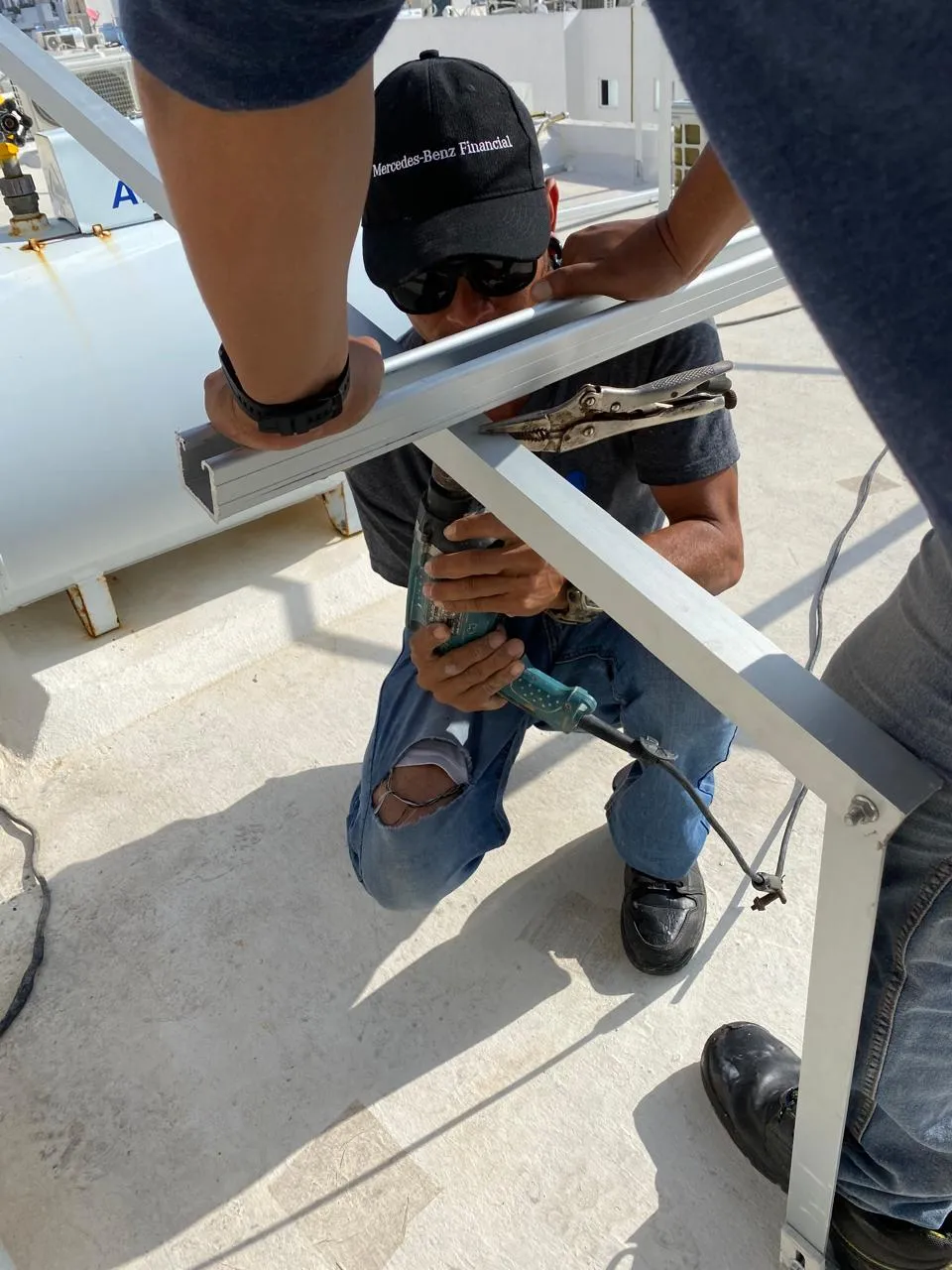 Proceso de instalación de paneles solares